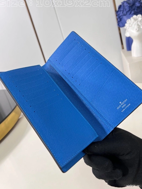 WIS WALLET-10*19*2cm LOUIS VUITTON BRAZZA 0206